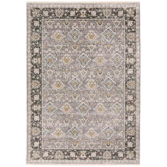 MAHARAJA 091E1 Grey Rug - ORIENTAL WEAVERS