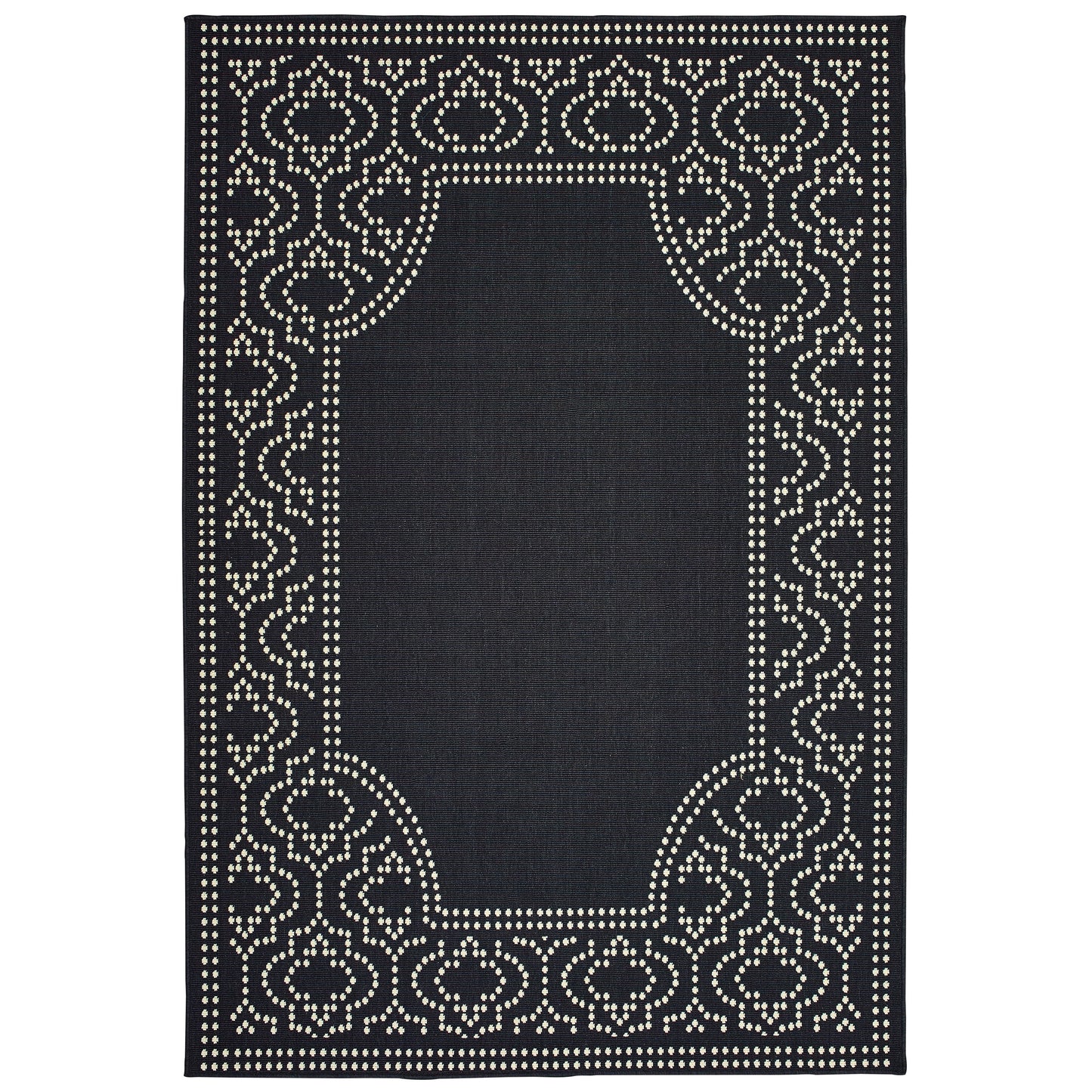 MARINA 1247K Black Rug - ORIENTAL WEAVERS