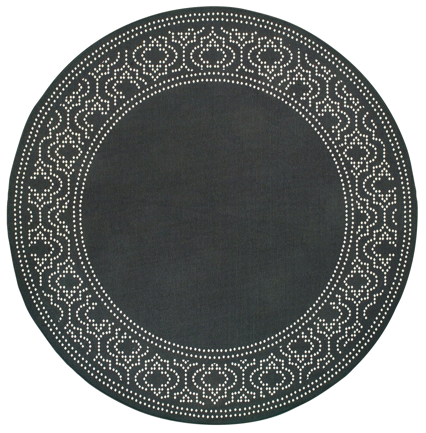 MARINA 1247K Black Rug - ORIENTAL WEAVERS