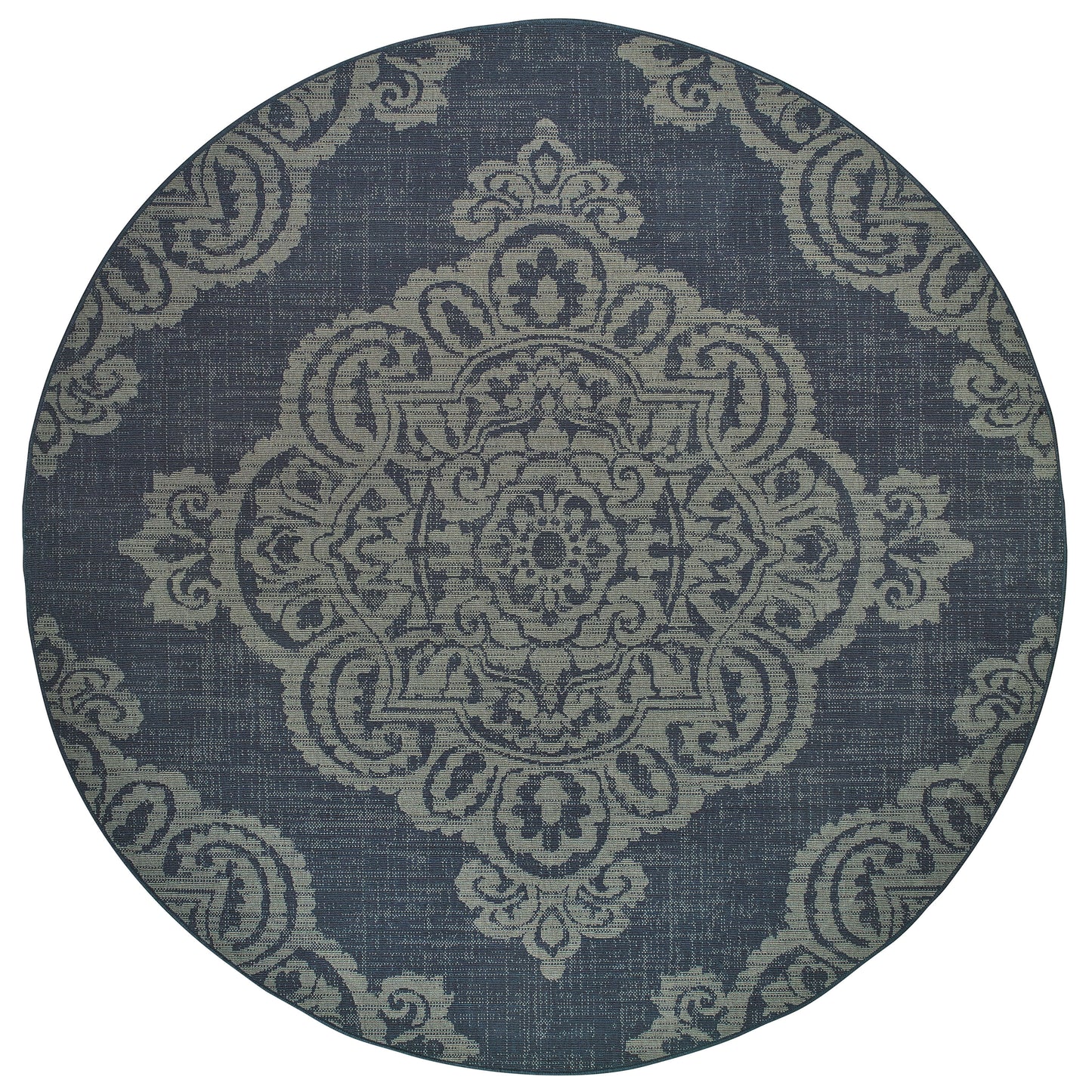 MARINA 5929B Navy Rug - ORIENTAL WEAVERS