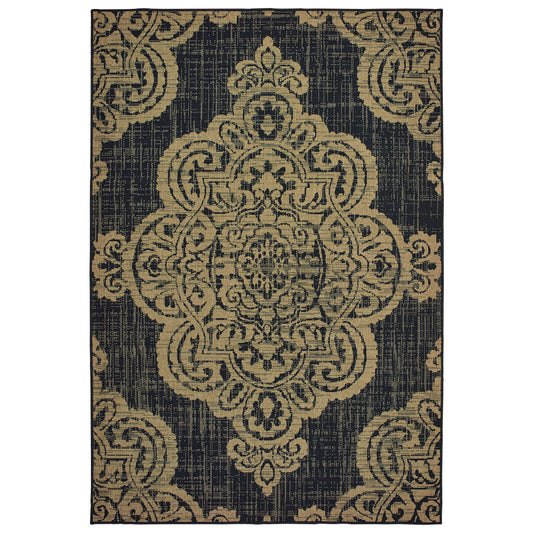 MARINA 5929K Black Rug - ORIENTAL WEAVERS