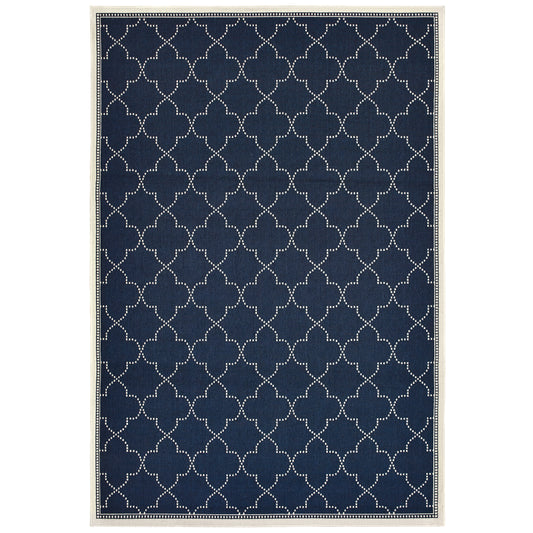 MARINA 6025P Navy Rug - ORIENTAL WEAVERS