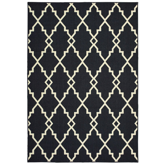 MARINA 7763K Black Rug - ORIENTAL WEAVERS