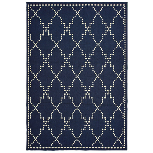 MARINA 7765B Navy Rug - ORIENTAL WEAVERS