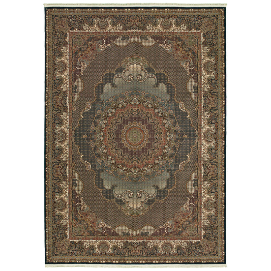 MASTERPIECE 5330B Blue Rug - ORIENTAL WEAVERS