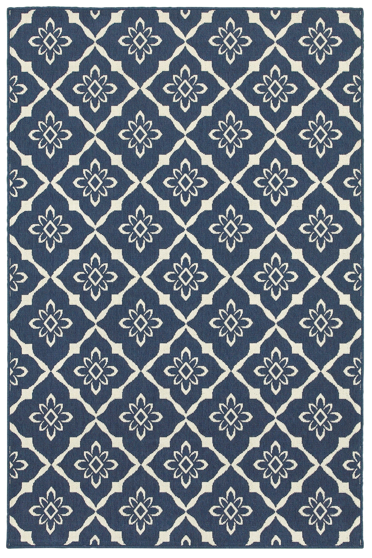 MERIDIAN 5703B Navy Rug - ORIENTAL WEAVERS