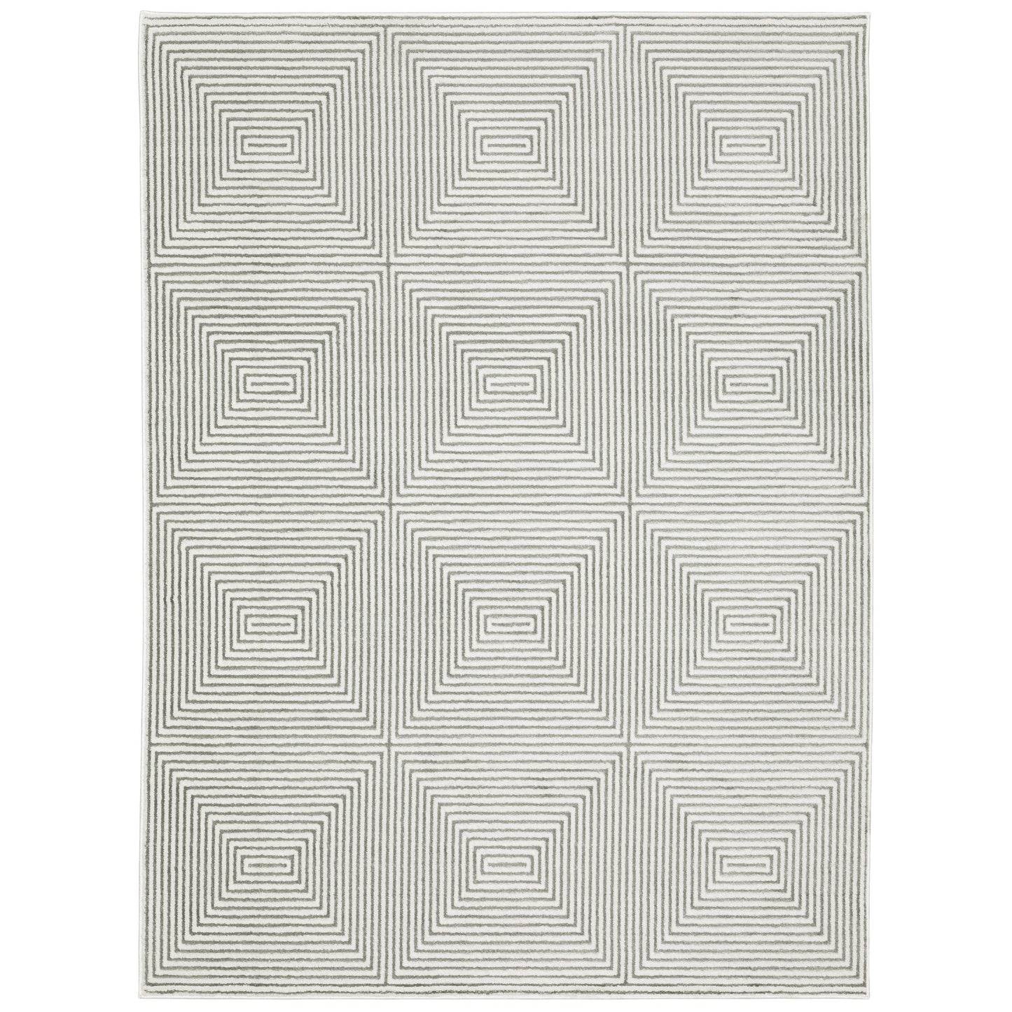 MONTECITO 8111W Grey Rug - ORIENTAL WEAVERS