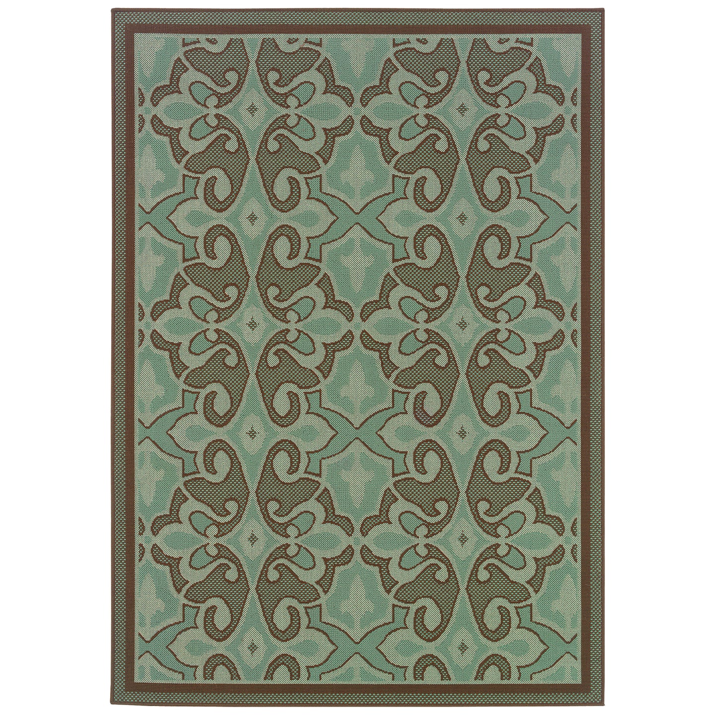 MONTEGO 2335L Blue Rug - ORIENTAL WEAVERS