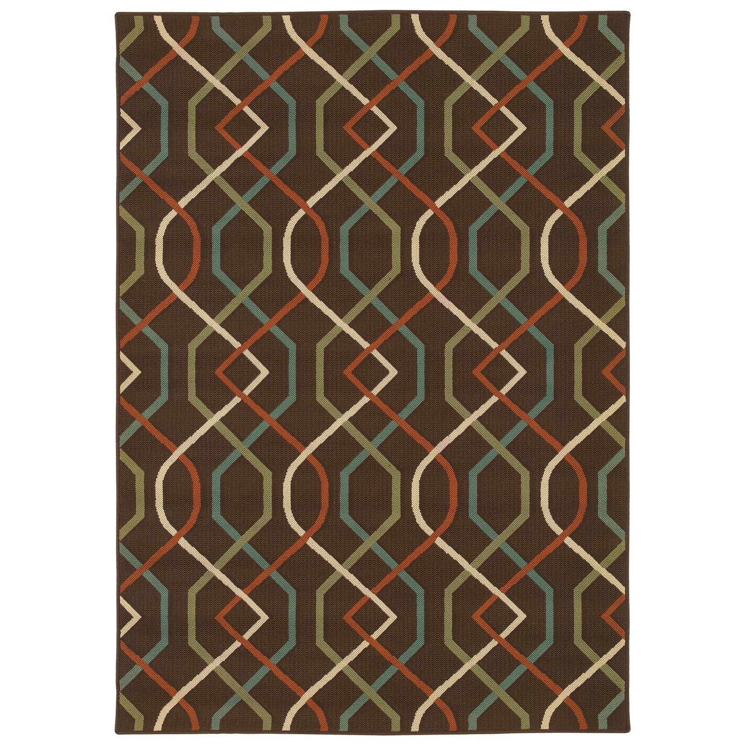 MONTEGO 896N6 Brown Rug - ORIENTAL WEAVERS