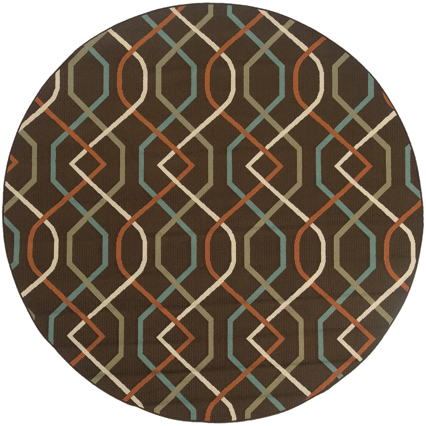 MONTEGO 896N6 Brown Rug - ORIENTAL WEAVERS