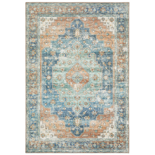 MYERS PARK MYP03 Rust Rug - ORIENTAL WEAVERS