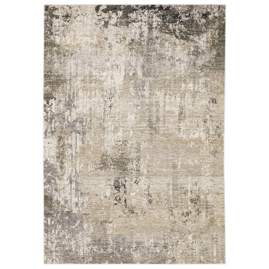 NEBULOUS 002X9 Beige Rug - ORIENTAL WEAVERS