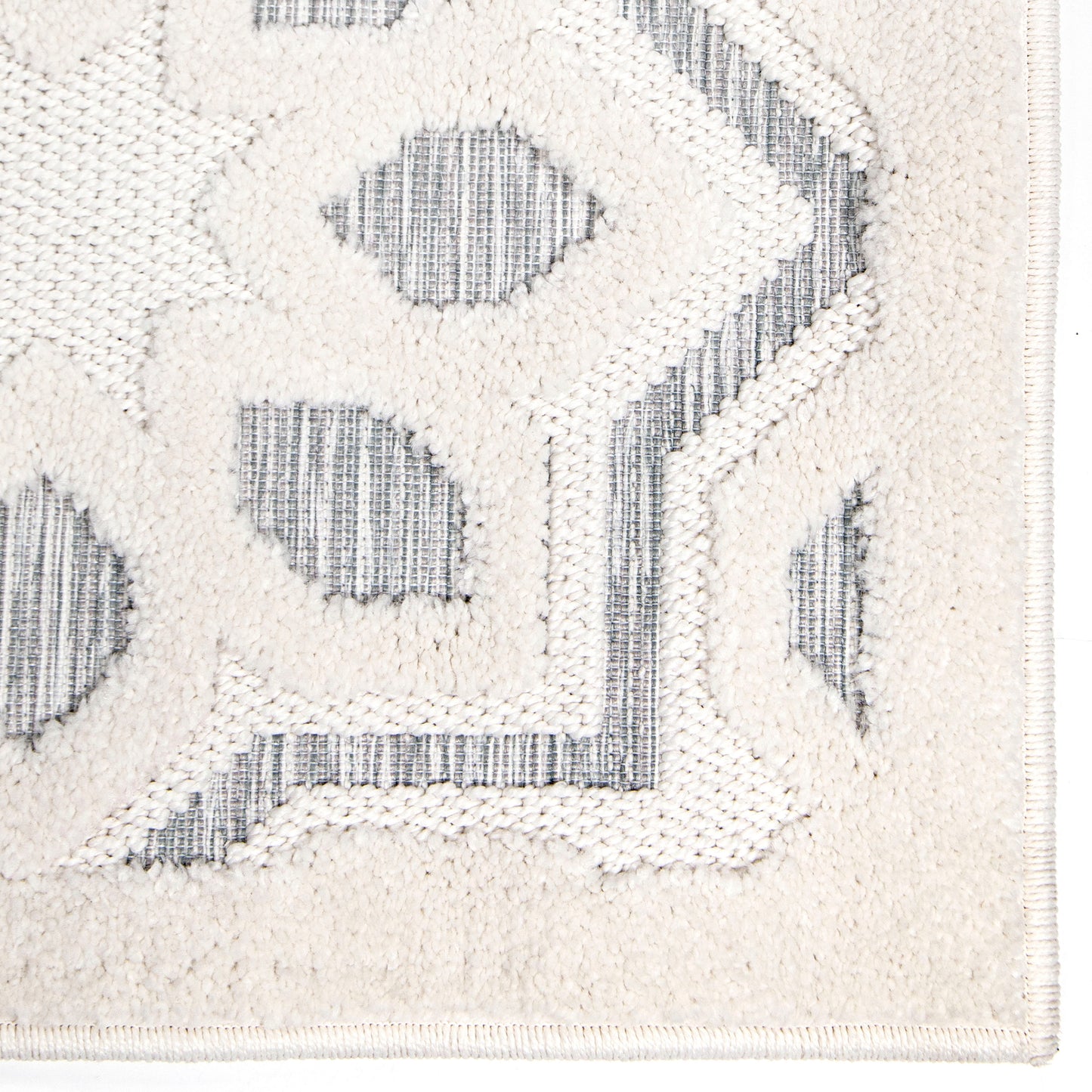 Crochet 1008 Natural Blue Rug - Orian