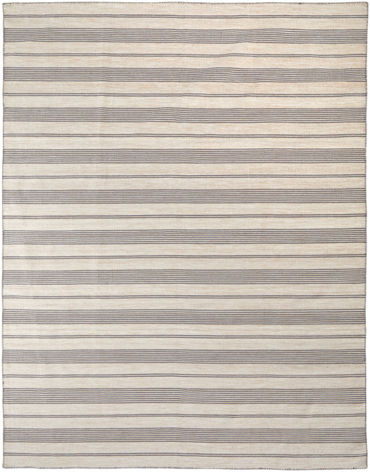 Duprine Transitional/Casual/Nautical & Coastal Gray/Ivory Area Rug