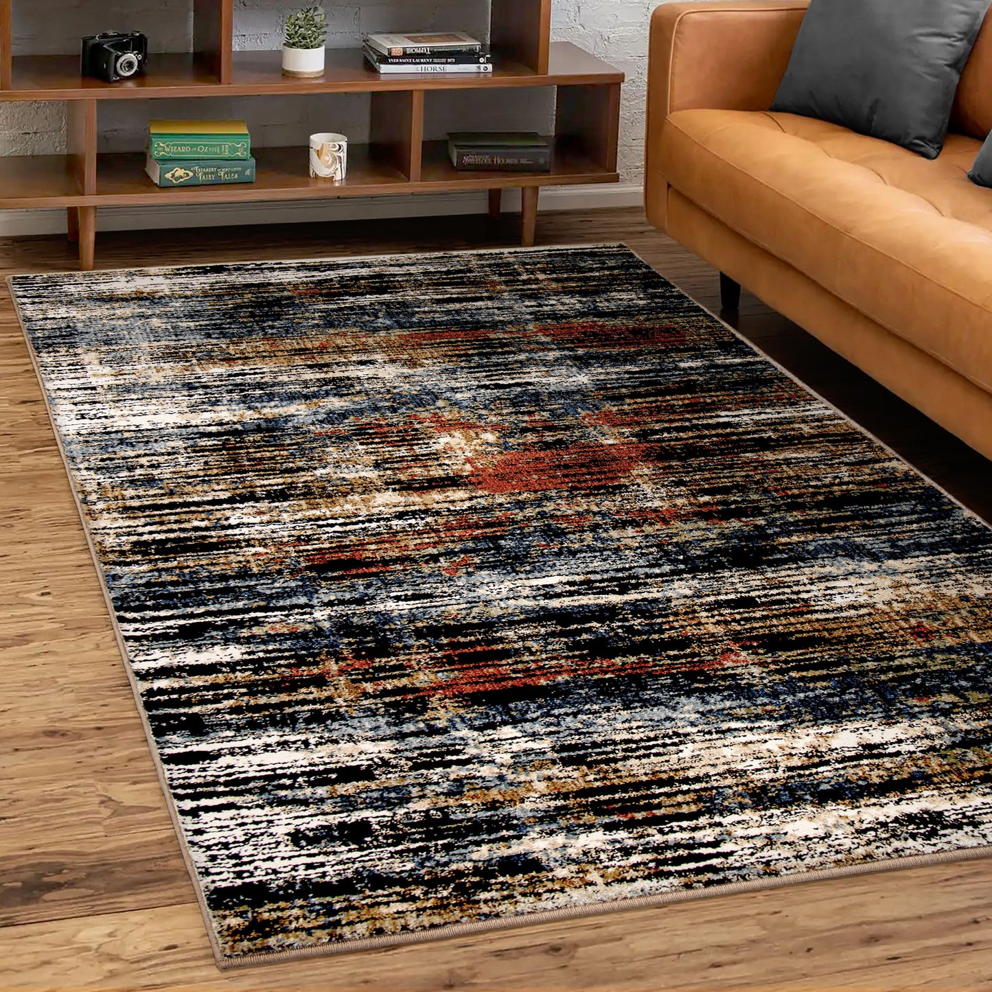 Adagio 8565 Black Rug - Orian