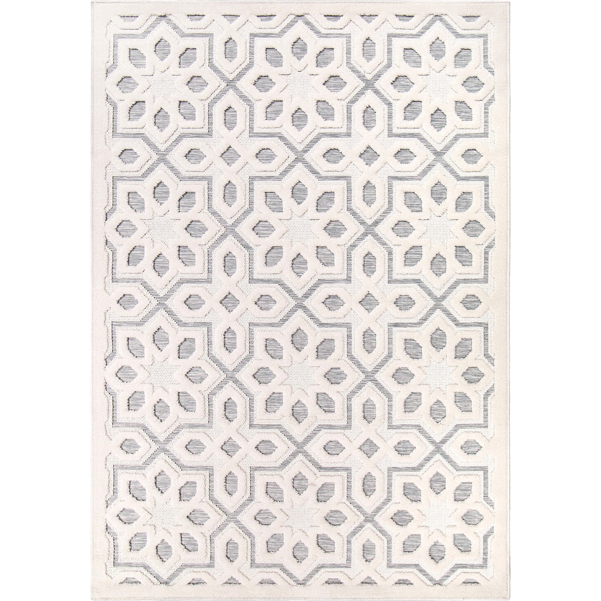 Crochet 1008 Natural Blue Rug - Orian