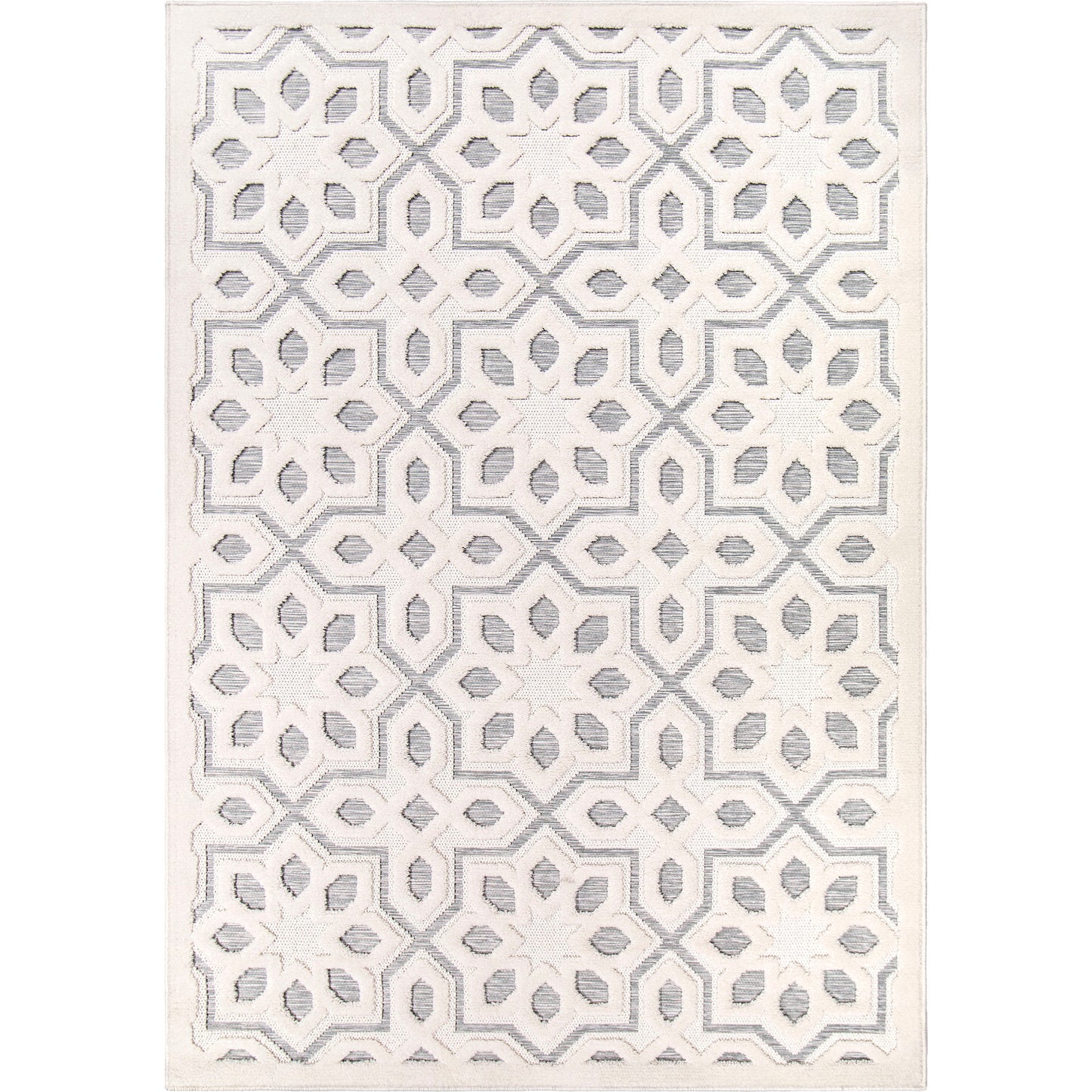 Crochet 1008 Natural Blue Rug - Orian