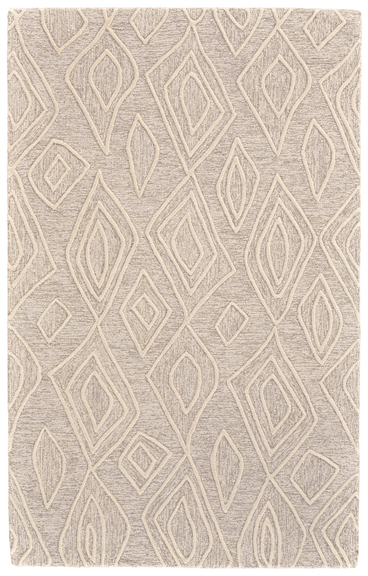 Enzo Transitional/Bohemian & Eclectic Tan/Ivory Accent Rug