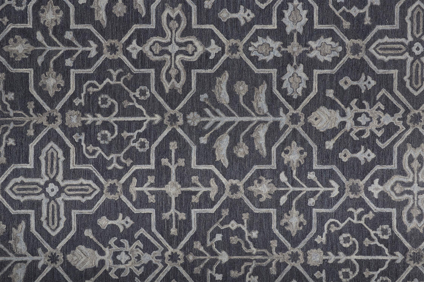 Fallon Traditional/Classic Blue/Gray Accent Rug  Feizy Rugs Small Parcel,Feizy Rugs,Fallon,Blue/Gray,2' x 3',Accent Rug,Wool,Traditional/Classic,India