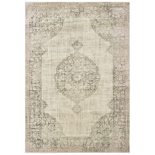 RALEIGH 099D5 Ivory Rug - ORIENTAL WEAVERS