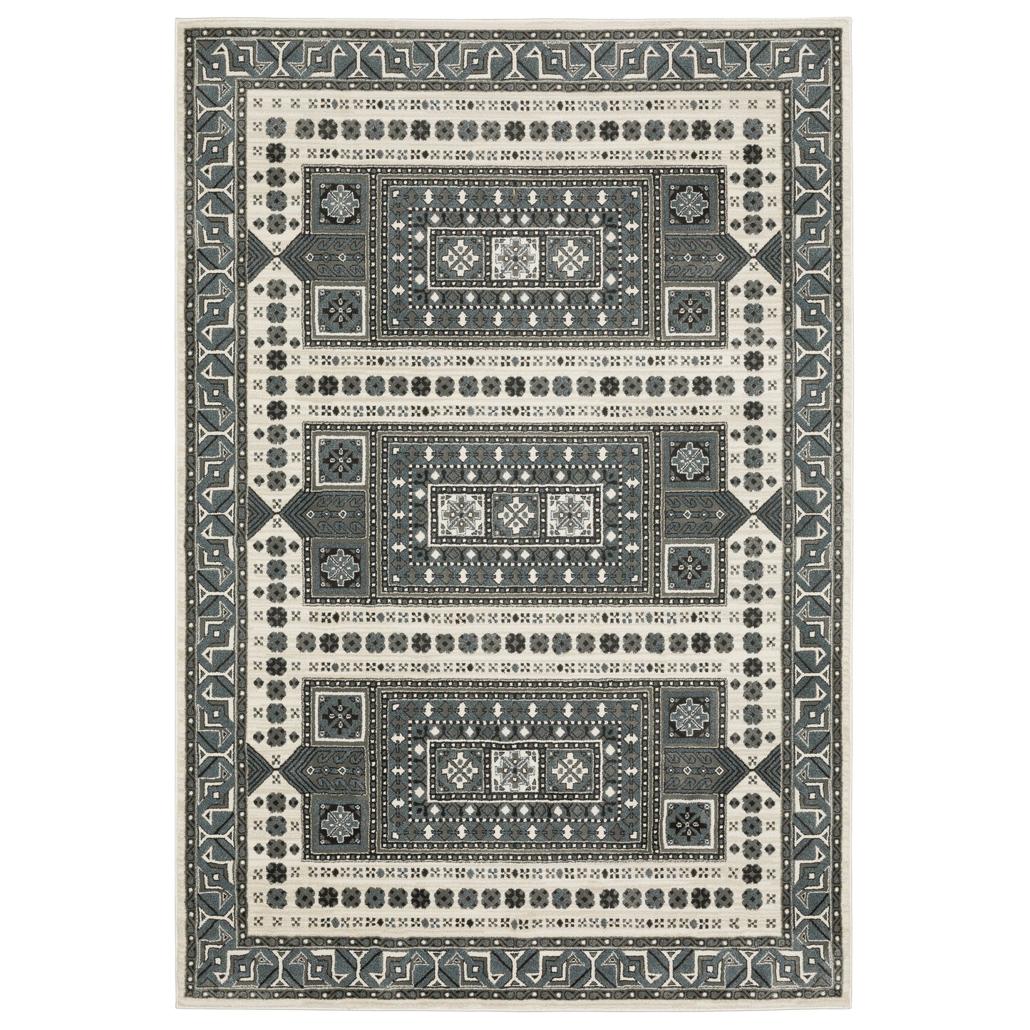 RAYLAN RAY01 Grey Rug - ORIENTAL WEAVERS