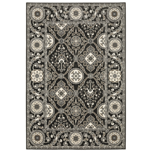 RAYLAN RAY05 Black Rug - ORIENTAL WEAVERS