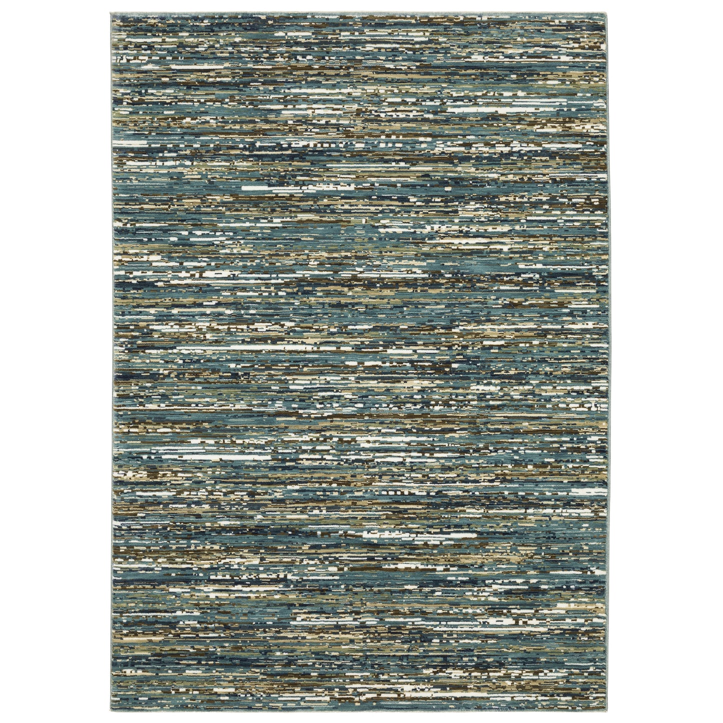 REED RE01G Blue Rug - ORIENTAL WEAVERS