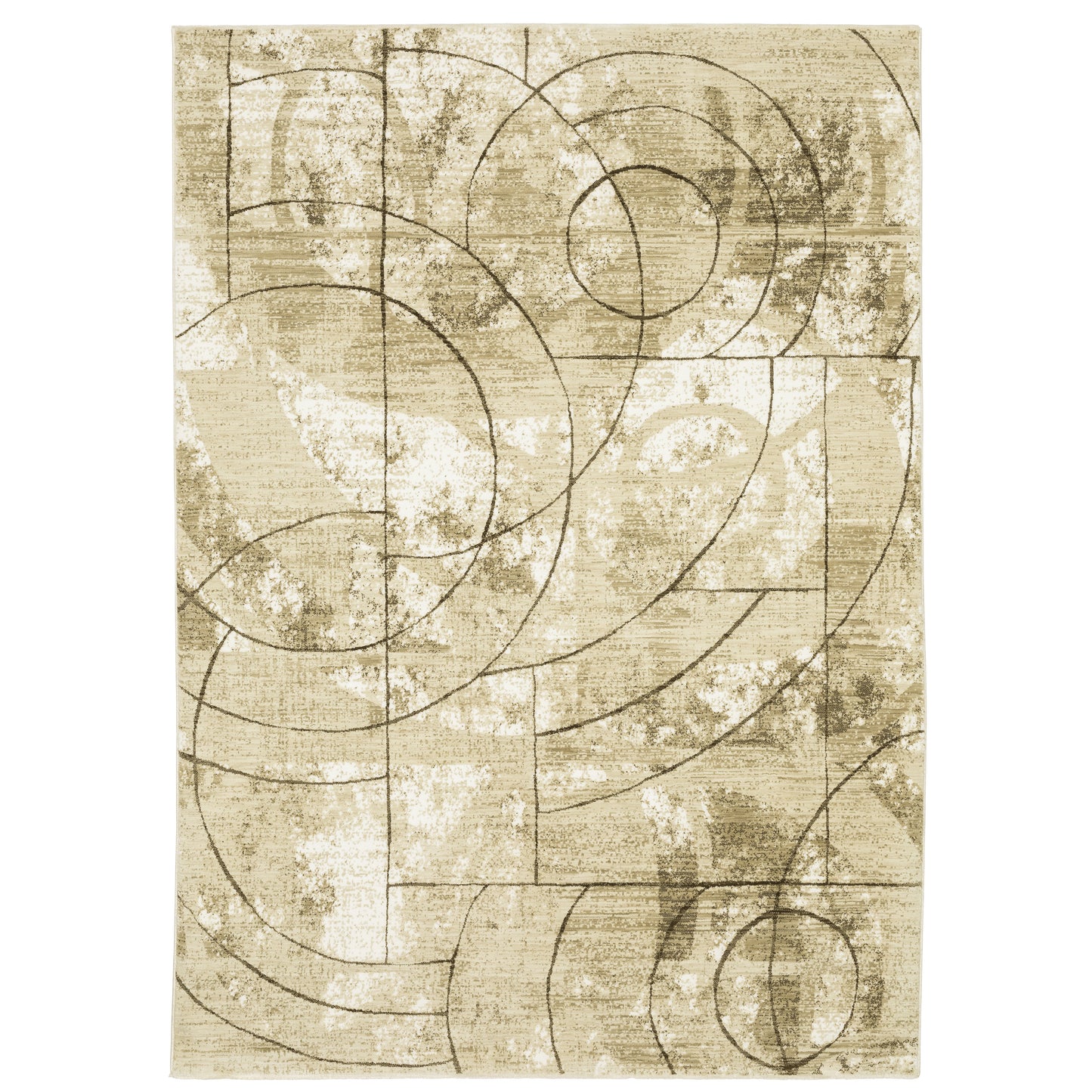 REED RE10A Beige Rug - ORIENTAL WEAVERS