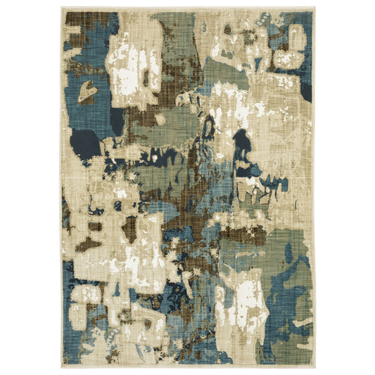 REED RE11Q Beige Rug - ORIENTAL WEAVERS