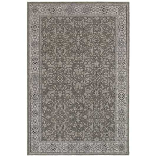 RICHMOND 001E3 Grey Rug - ORIENTAL WEAVERS