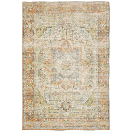 SAVOY 28101 Orange Rug - ORIENTAL WEAVERS