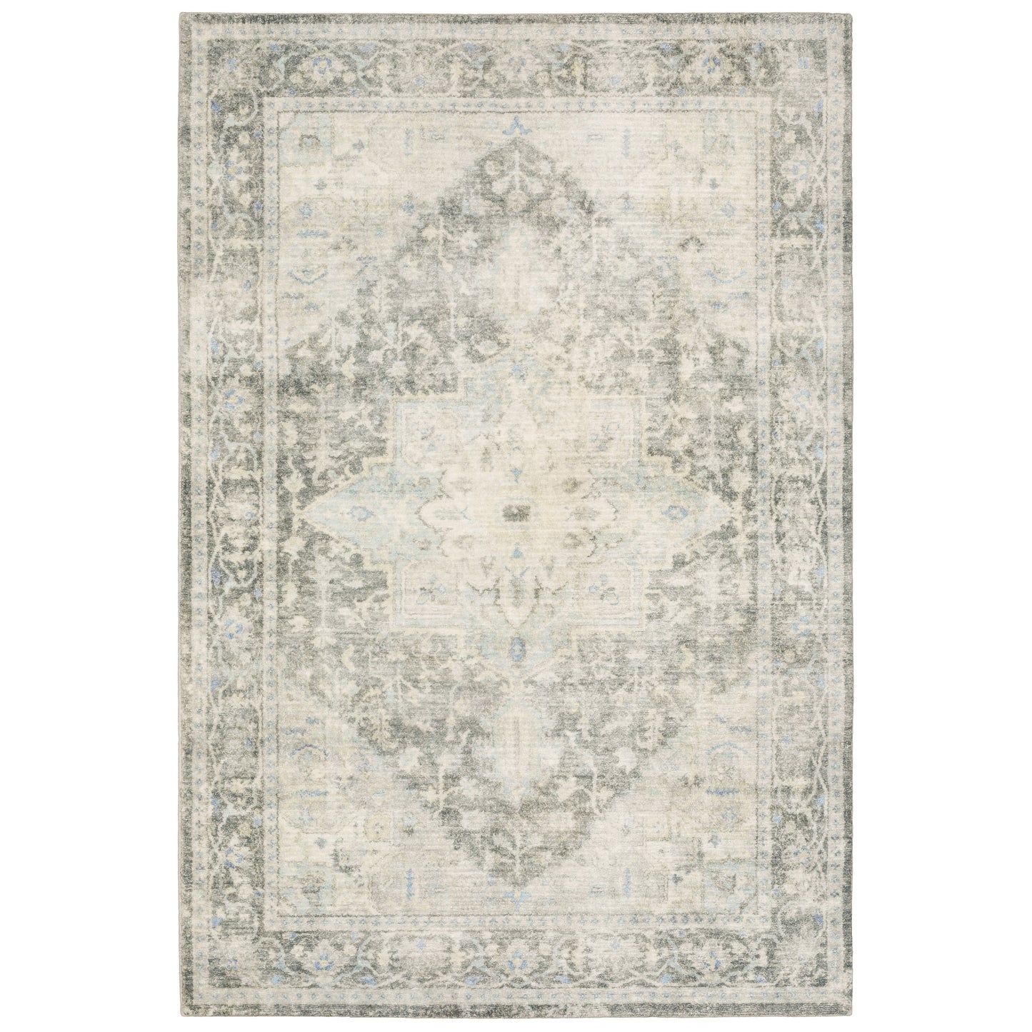 SAVOY 28104 Grey Rug - ORIENTAL WEAVERS