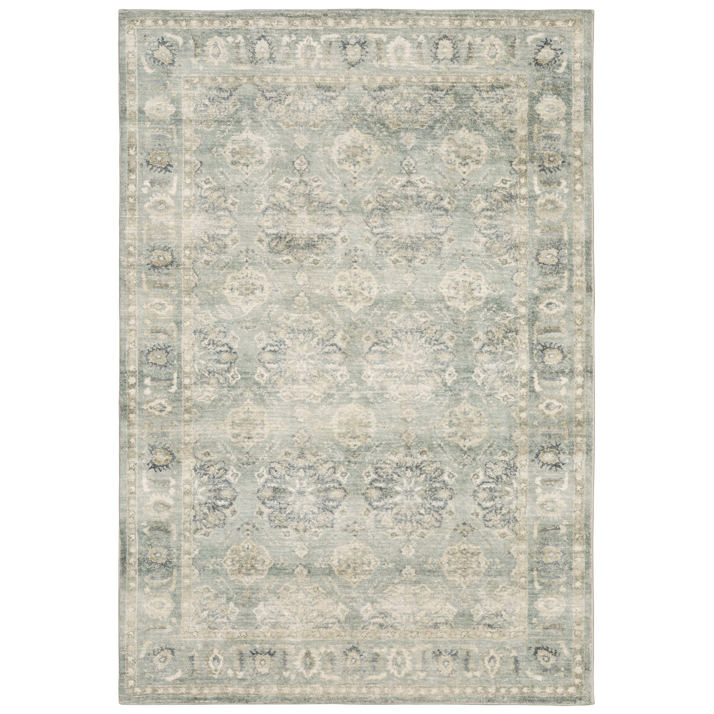 SAVOY 28107 Green Rug - ORIENTAL WEAVERS