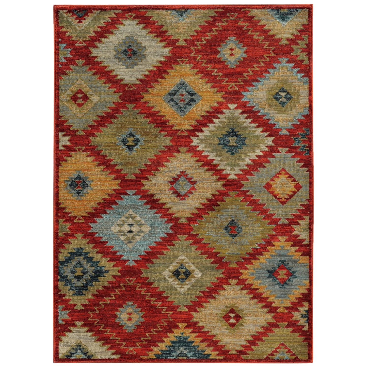 SEDONA 5936D Red Rug - ORIENTAL WEAVERS