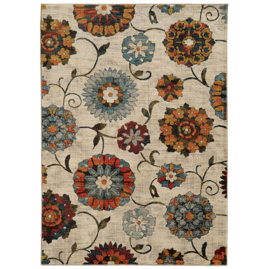 SEDONA 6361A Ivory Rug - ORIENTAL WEAVERS