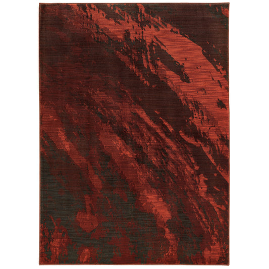 SEDONA 6367B Red Rug - ORIENTAL WEAVERS