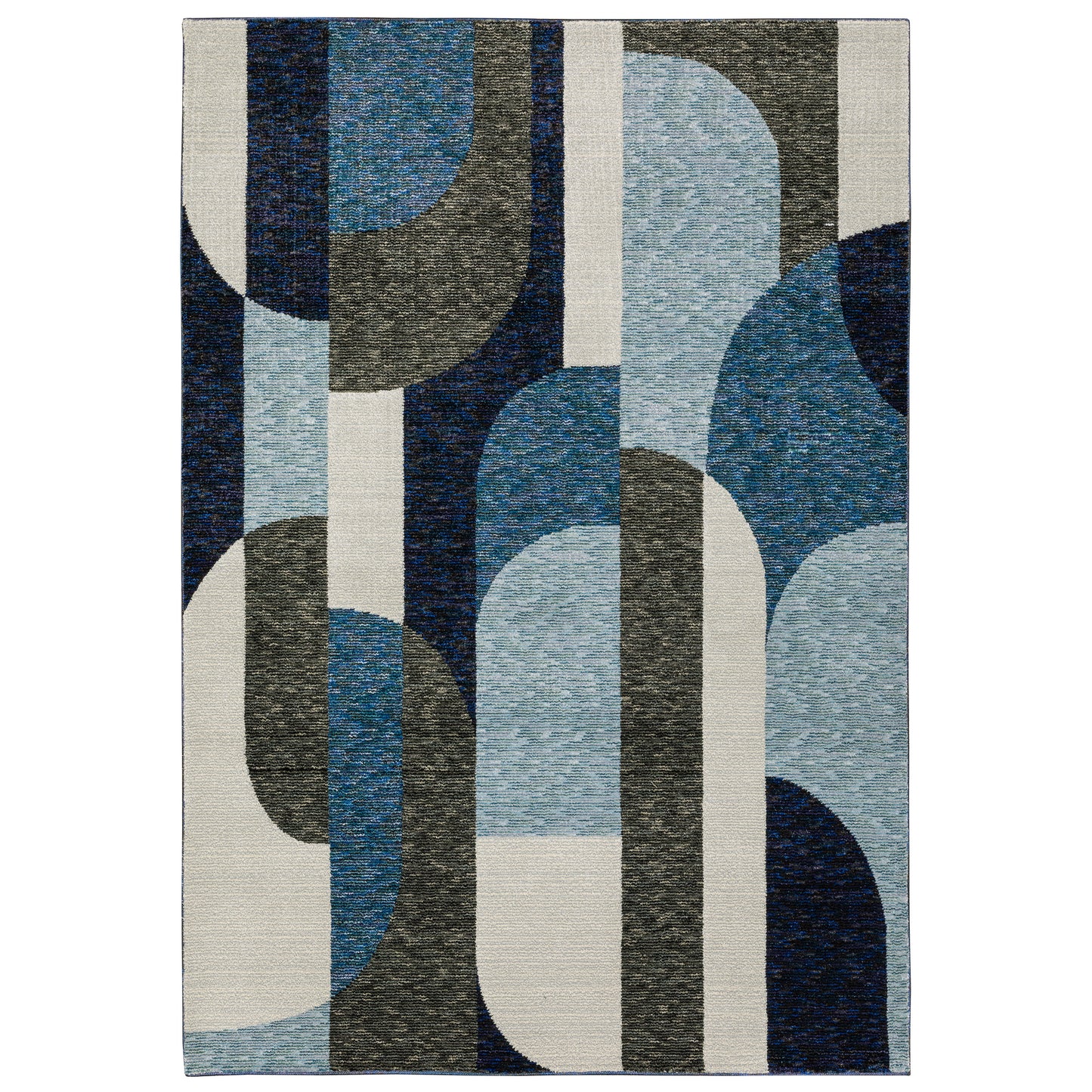 STRADA STR03 Blue Rug - ORIENTAL WEAVERS