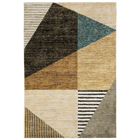 STRADA STR10 Gold Rug - ORIENTAL WEAVERS