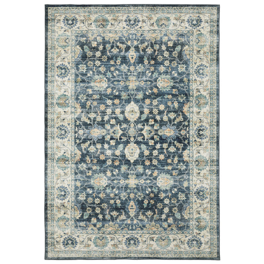 SUMTER SUM02 Blue Rug - ORIENTAL WEAVERS