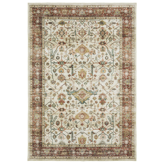 SUMTER SUM05 Ivory Rug - ORIENTAL WEAVERS