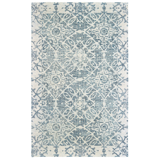 TALLAVERA 55603 Blue Rug - ORIENTAL WEAVERS