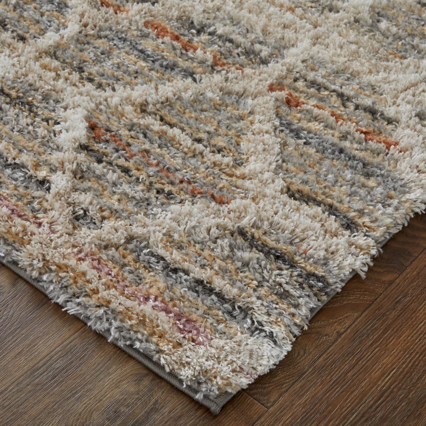 Mynka Transitional/Bohemian & Eclectic/Farmhouse Tan/Taupe/Ivory Runner  Feizy Rugs Small Parcel,Feizy Rugs,Mynka,Tan/Taupe/Ivory,2'6" x 8',Runner,Polyester,Transitional/Bohemian & Eclectic/Farmhouse,Turkey