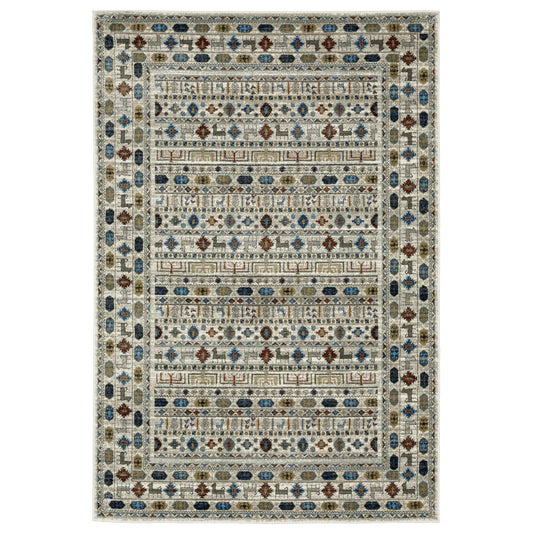 VENICE 248W8 Ivory Rug - ORIENTAL WEAVERS