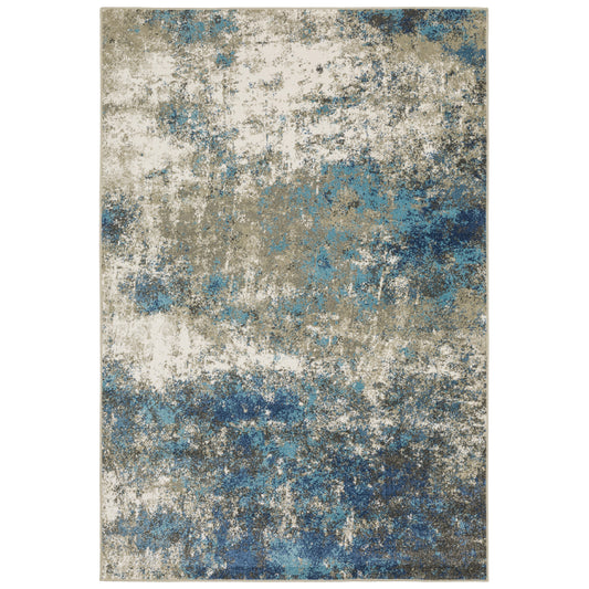 VENICE 4332U Blue Rug - ORIENTAL WEAVERS