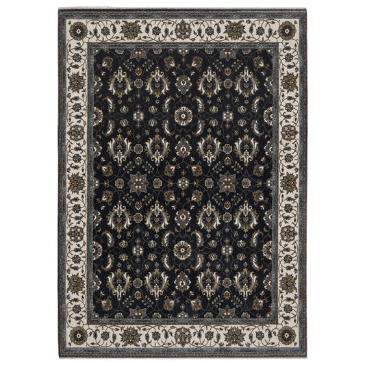 VIVIAN VI03A Blue Rug - ORIENTAL WEAVERS