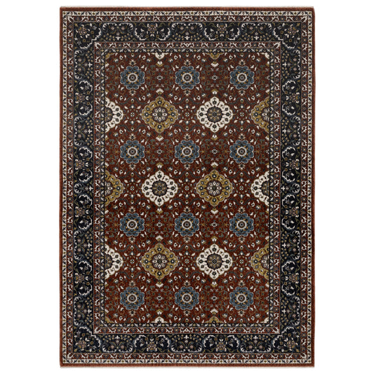 VIVIAN VI04B Red Rug - ORIENTAL WEAVERS