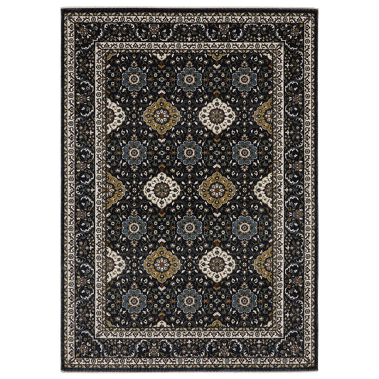 VIVIAN VI04C Navy Rug - ORIENTAL WEAVERS