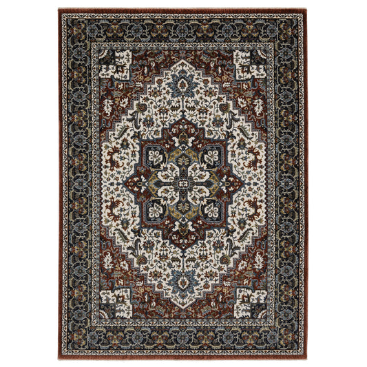 VIVIAN VI06A Red Rug - ORIENTAL WEAVERS