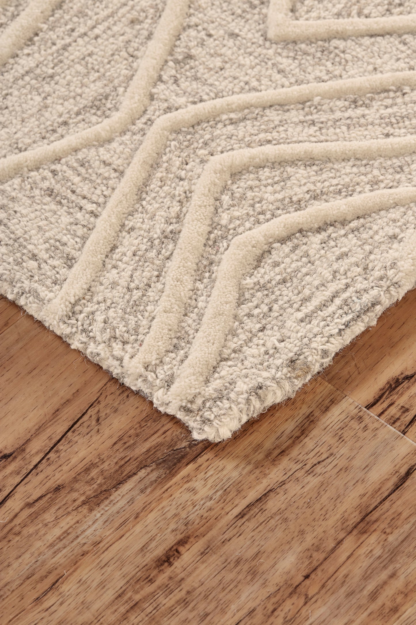 Enzo Transitional/Bohemian & Eclectic Tan/Ivory Runner  Feizy Rugs Small Parcel,Feizy Rugs,Enzo,Tan/Ivory,2'6" x 8',Runner,Wool,Transitional/Bohemian & Eclectic,India