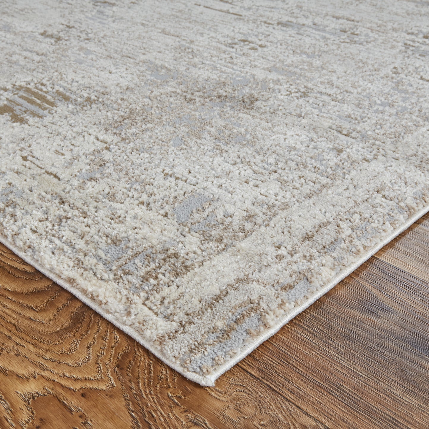 Vancouver Modern/Industrial Ivory/Gray/Tan Runner  Feizy Rugs Small Parcel,Feizy Rugs,Vancouver,Ivory/Gray/Tan,2'10" x 7'10",Runner,Polypropylene/Polyester,Modern/Industrial,Turkey